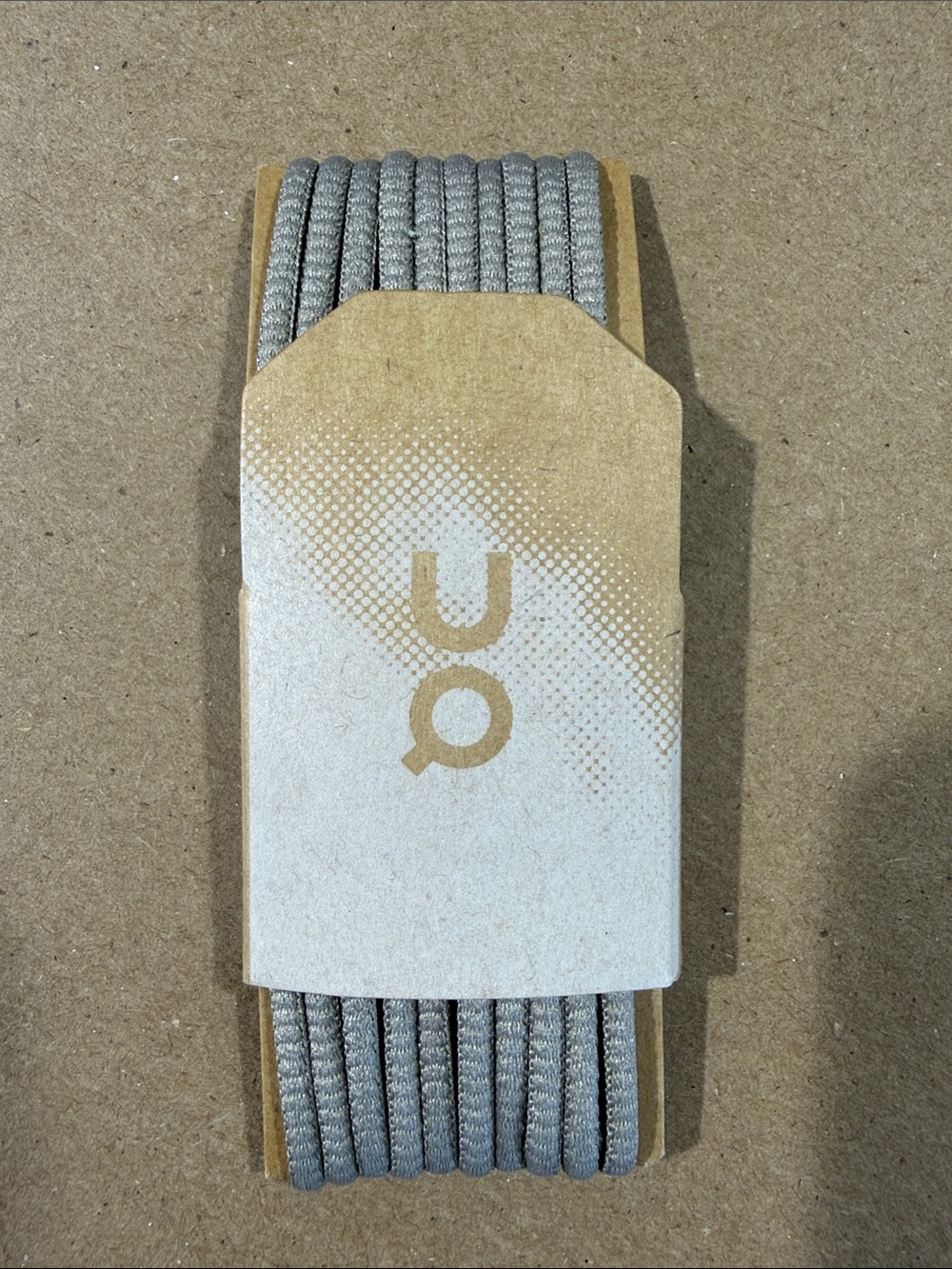 On Running Gray Shoe Laces - Light Gray